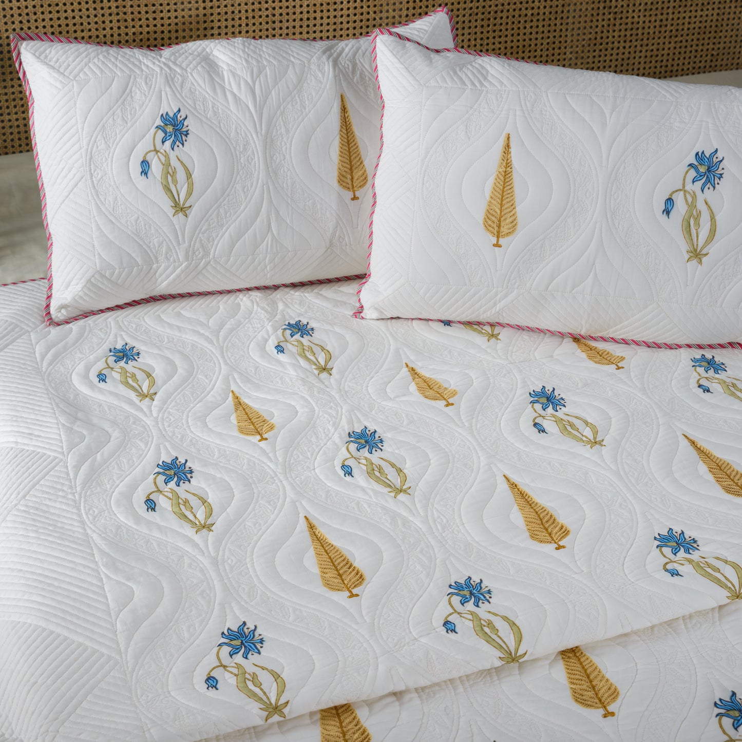 Cypress Jaal Cotton Bedcover