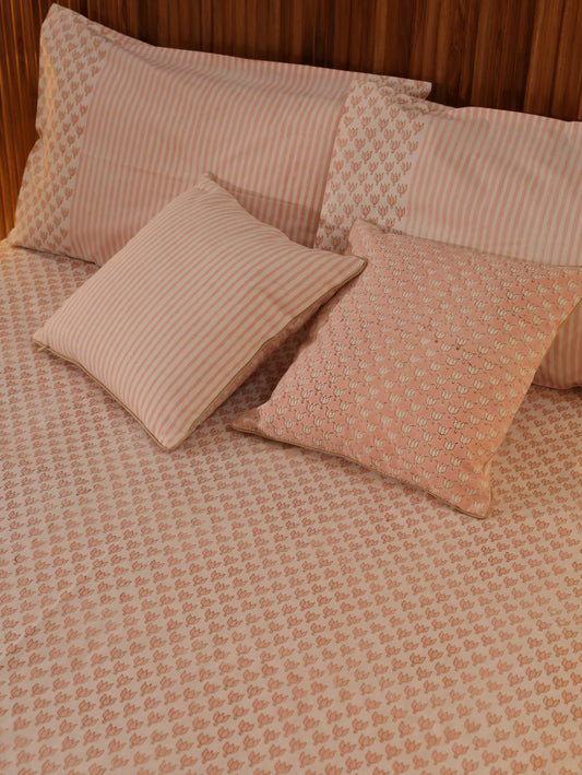 Lotus Cotton Bedsheet