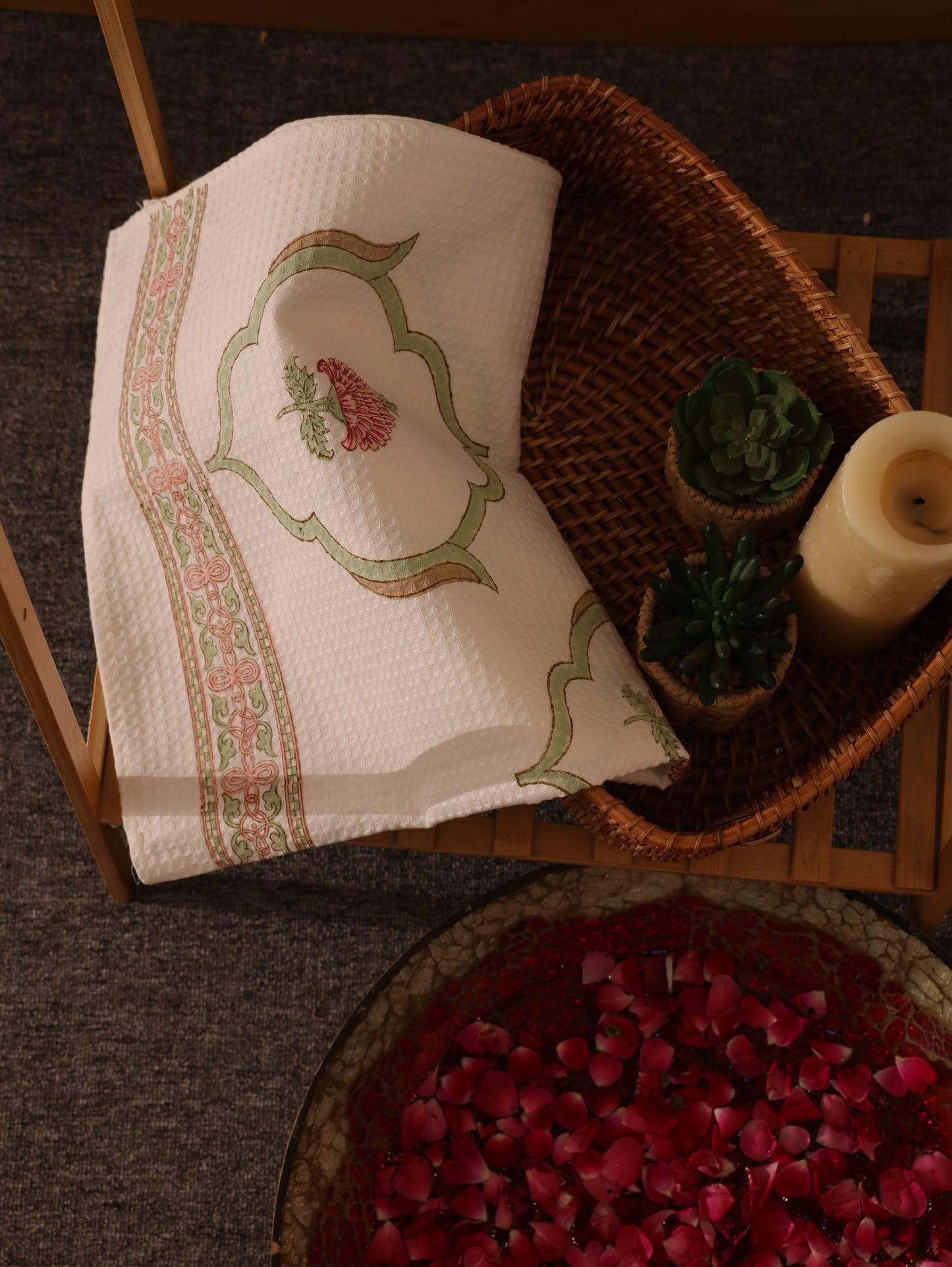 Mehrab Cotton Waffle Towel