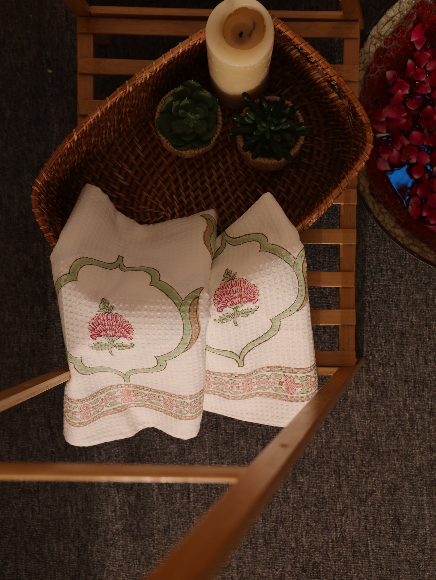 Mehrab Cotton Waffle Towel