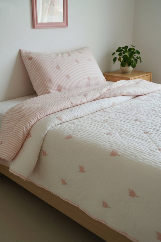 Lotus Cotton Quilt